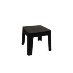 120-HS-700. τραπέζι χαμηλό RATTAN καφέ 45*45